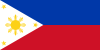 Philippinische Flagge