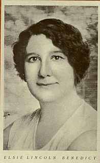 Elsie Lincoln Benedict