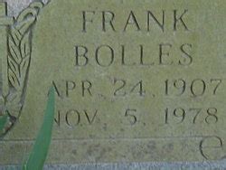 Frank Bolles