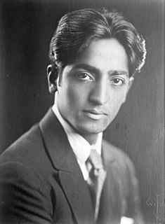 Jiddu Krishnamurti