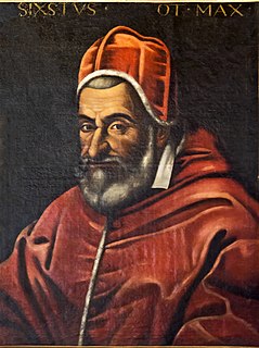 Pope Sixtus V