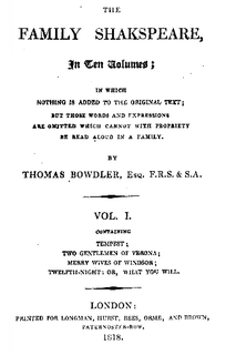 Thomas Bowdler