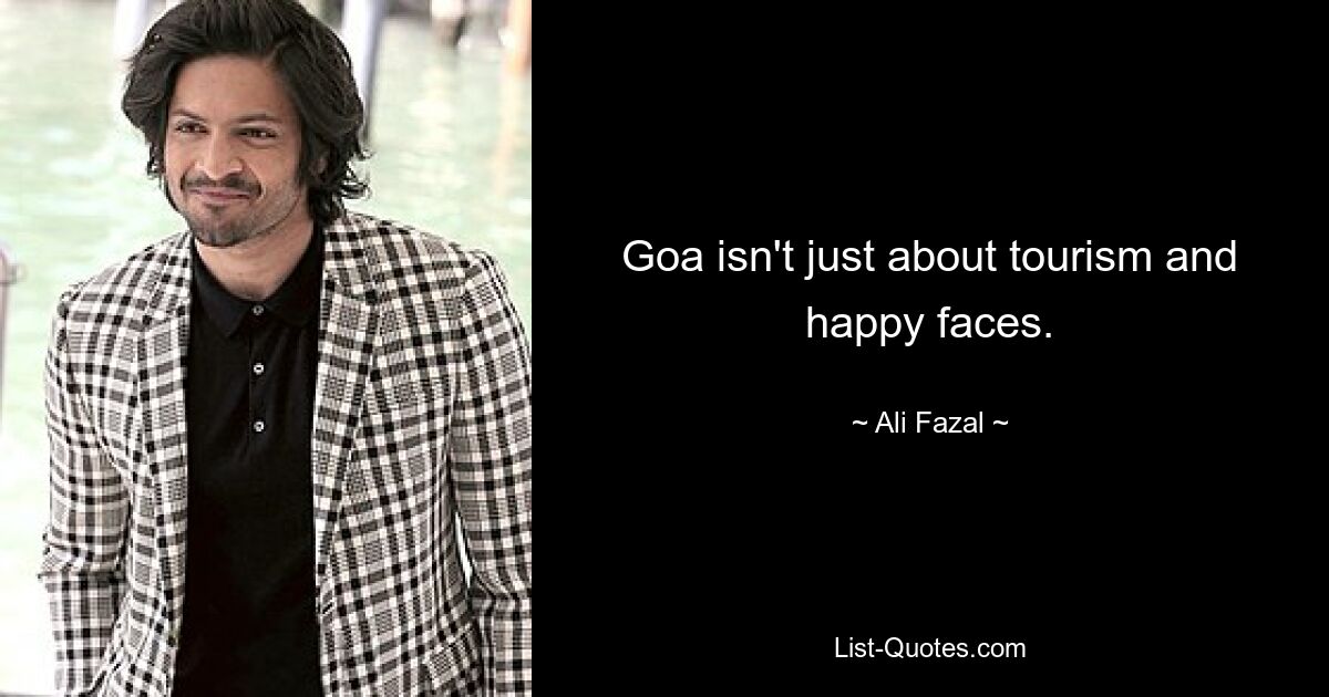 Goa isn't just about tourism and happy faces. — © Ali Fazal