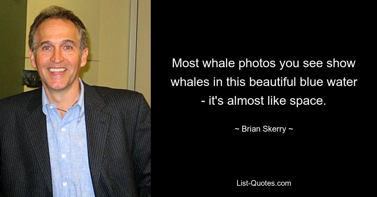 Most whale photos you see show whales in this beautiful blue water - it's almost like space. — © Brian Skerry