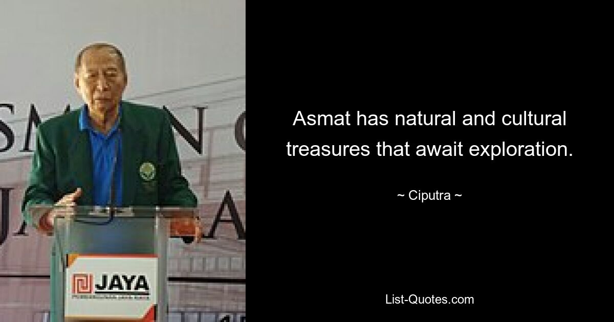 Asmat has natural and cultural treasures that await exploration. — © Ciputra