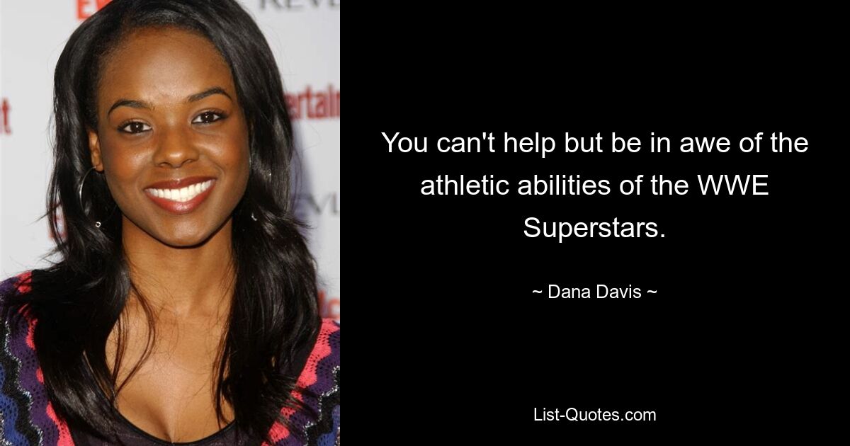 You can't help but be in awe of the athletic abilities of the WWE Superstars. — © Dana Davis