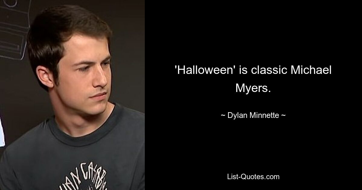 'Halloween' is classic Michael Myers. — © Dylan Minnette