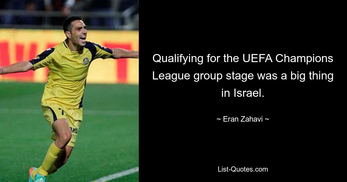 Die Qualifikation für die Gruppenphase der UEFA Champions League war in Israel eine große Sache. — © Eran Zahavi