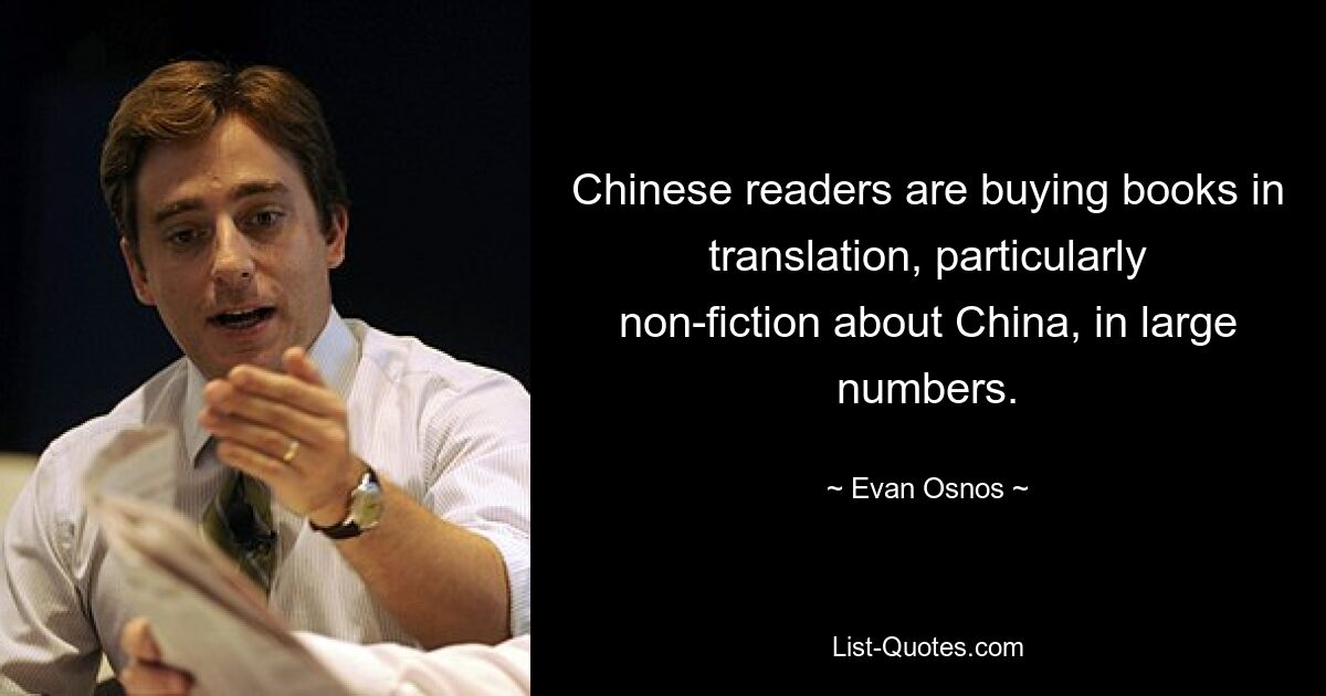 Chinese readers are buying books in translation, particularly non-fiction about China, in large numbers. — © Evan Osnos