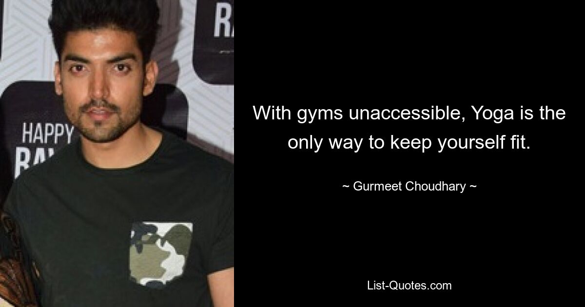 With gyms unaccessible, Yoga is the only way to keep yourself fit. — © Gurmeet Choudhary