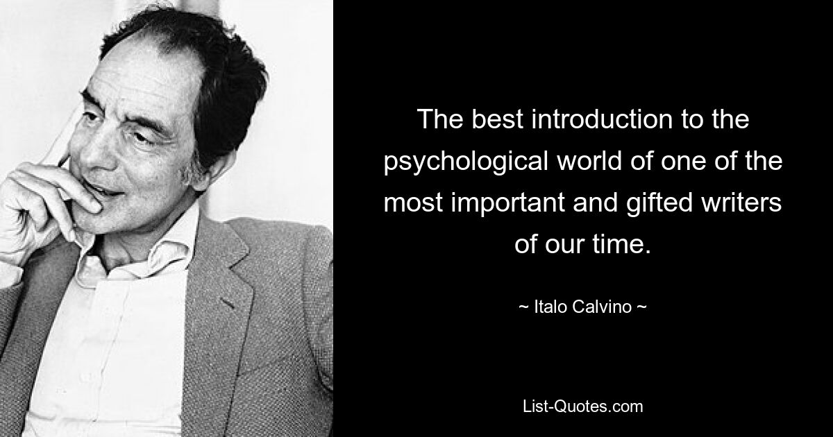 The best introduction to the psychological world of one of the most important and gifted writers of our time. — © Italo Calvino