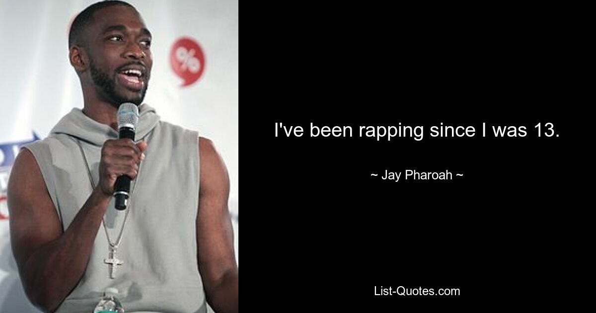 Я читаю рэп с 13 лет. — © Jay Pharoah