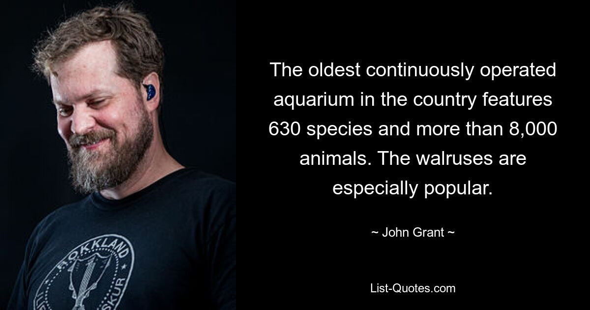 The oldest continuously operated aquarium in the country features 630 species and more than 8,000 animals. The walruses are especially popular. — © John Grant