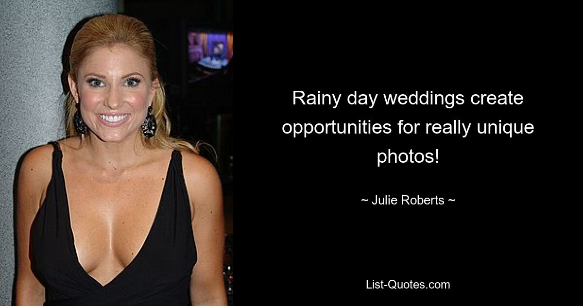 Rainy day weddings create opportunities for really unique photos! — © Julie Roberts