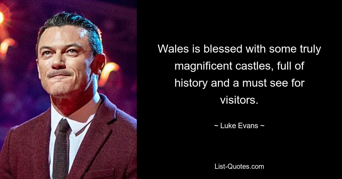 Wales is blessed with some truly magnificent castles, full of history and a must see for visitors. — © Luke Evans