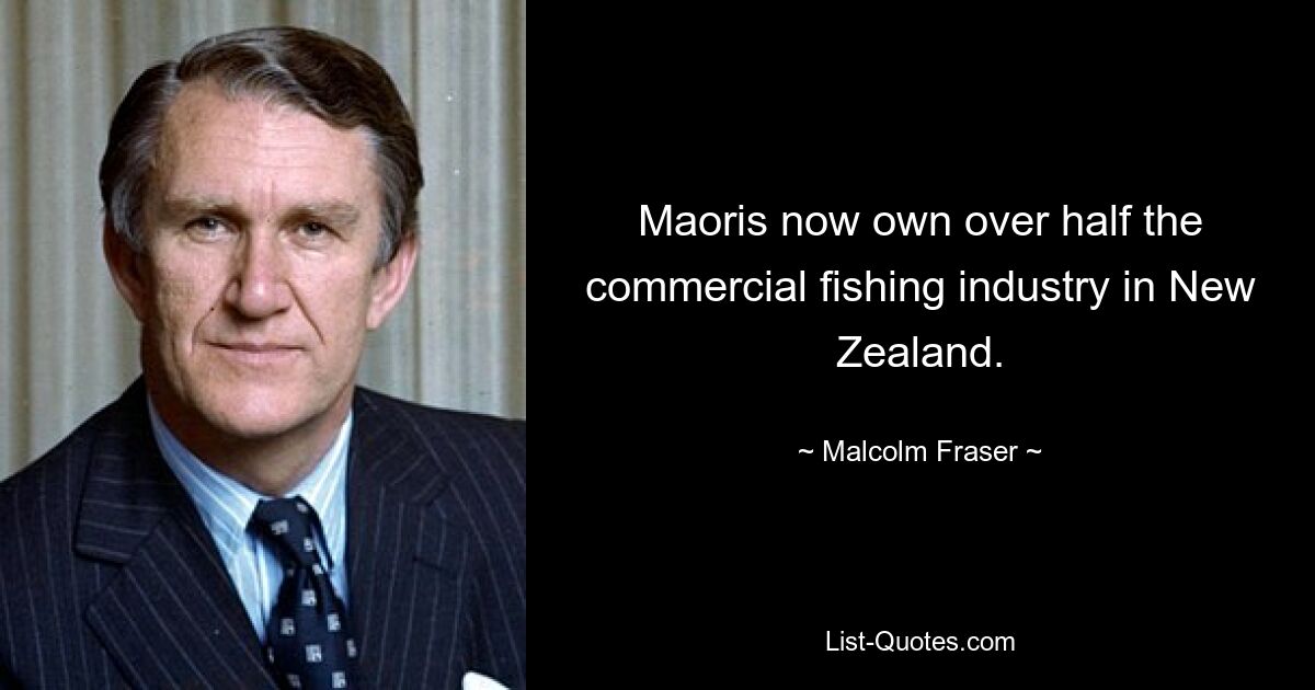 Maoris now own over half the commercial fishing industry in New Zealand. — © Malcolm Fraser