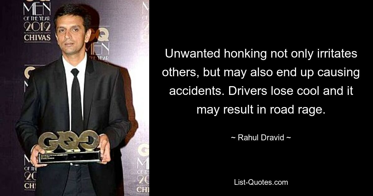 Unwanted honking not only irritates others, but may also end up causing accidents. Drivers lose cool and it may result in road rage. — © Rahul Dravid