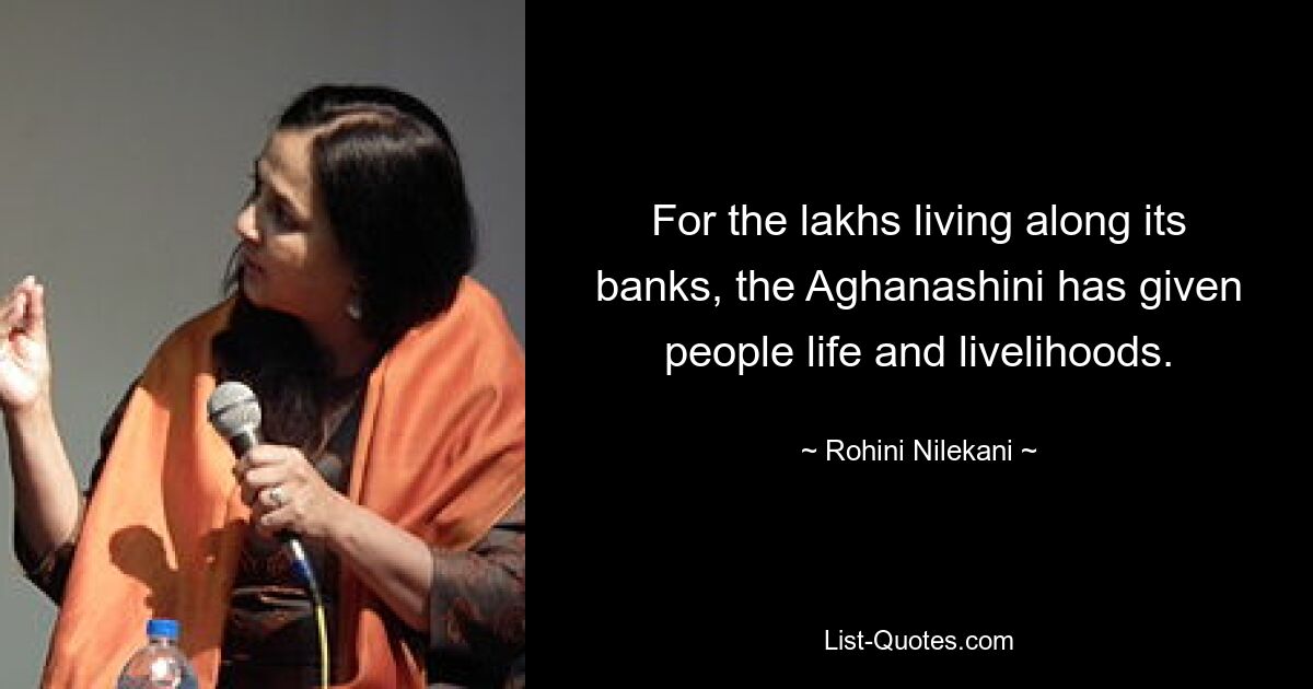 For the lakhs living along its banks, the Aghanashini has given people life and livelihoods. — © Rohini Nilekani