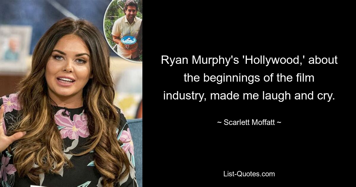 Ryan Murphy's 'Hollywood,' about the beginnings of the film industry, made me laugh and cry. — © Scarlett Moffatt