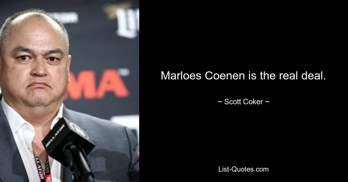 Marloes Coenen is the real deal. — © Scott Coker