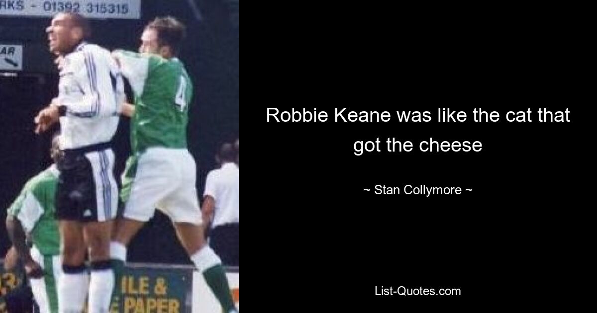 Robbie Keane was like the cat that got the cheese — © Stan Collymore